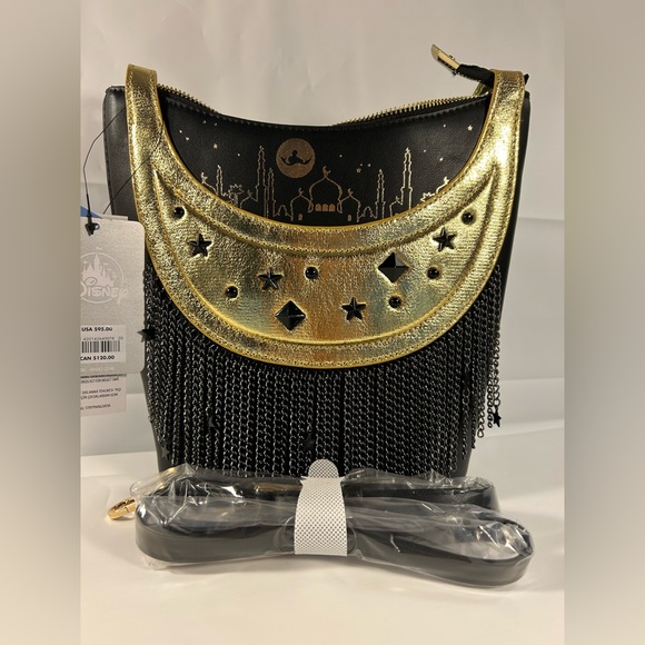 Danielle Nicole Disney 30th Anniversary Jasmine Aladdin Crossbody Bag NWT - Picture 2 of 10